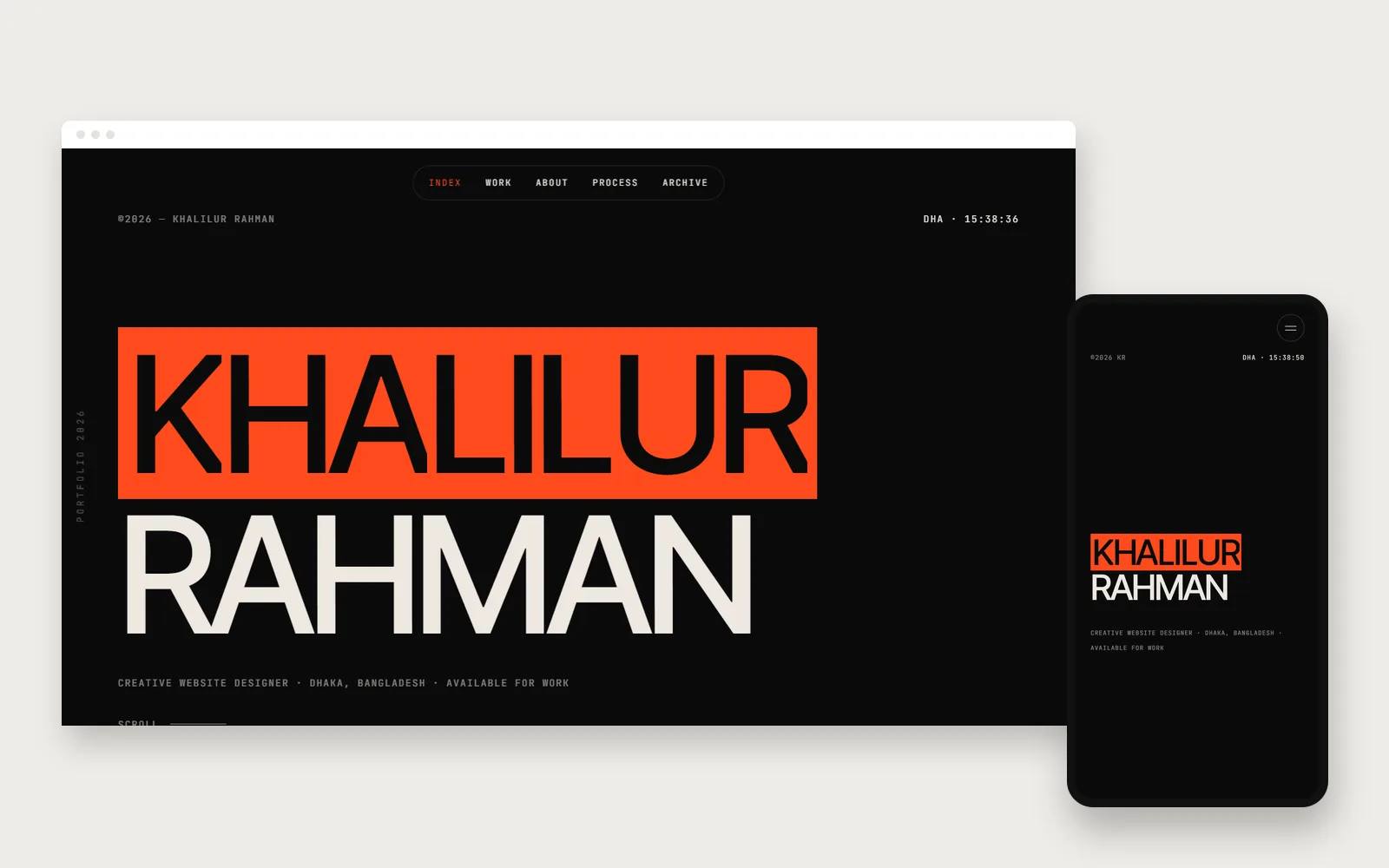 Khalilur Rahman website